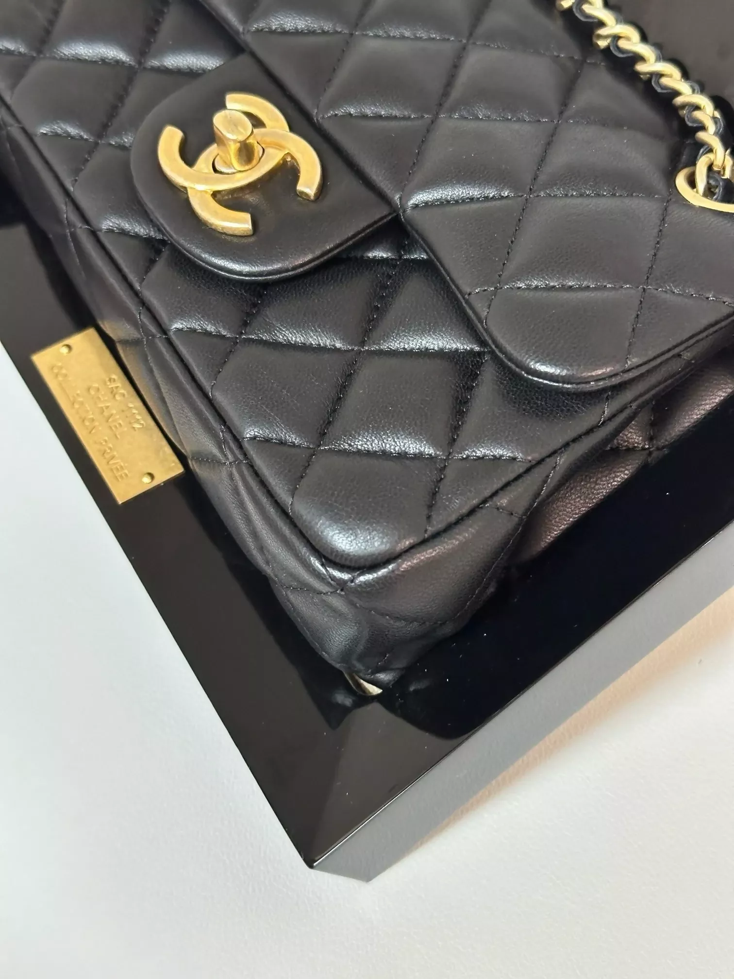Chanel Black Privée Collection Runway Frame Bag - Image 3