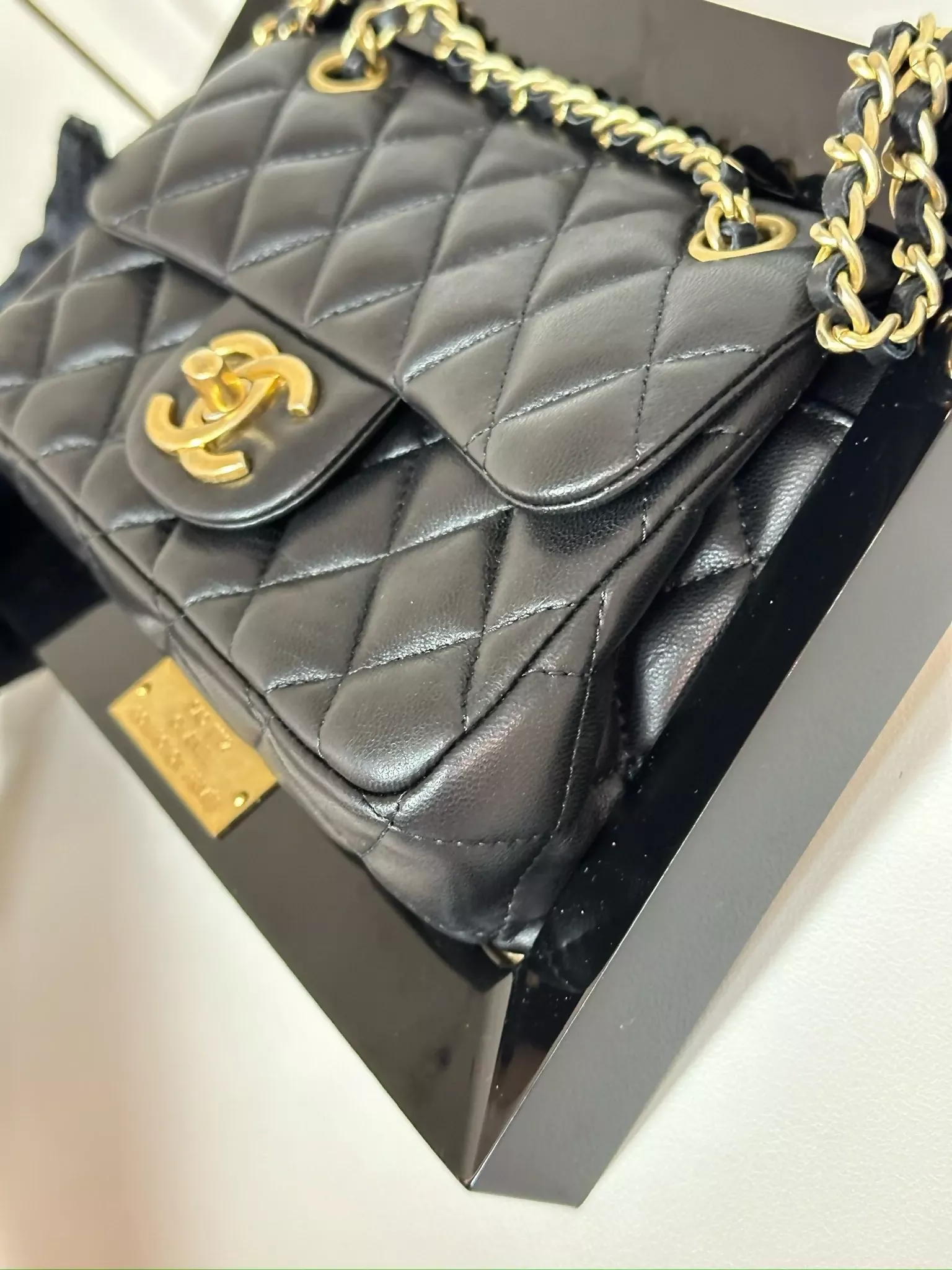 Chanel Black Privée Collection Runway Frame Bag - Image 4