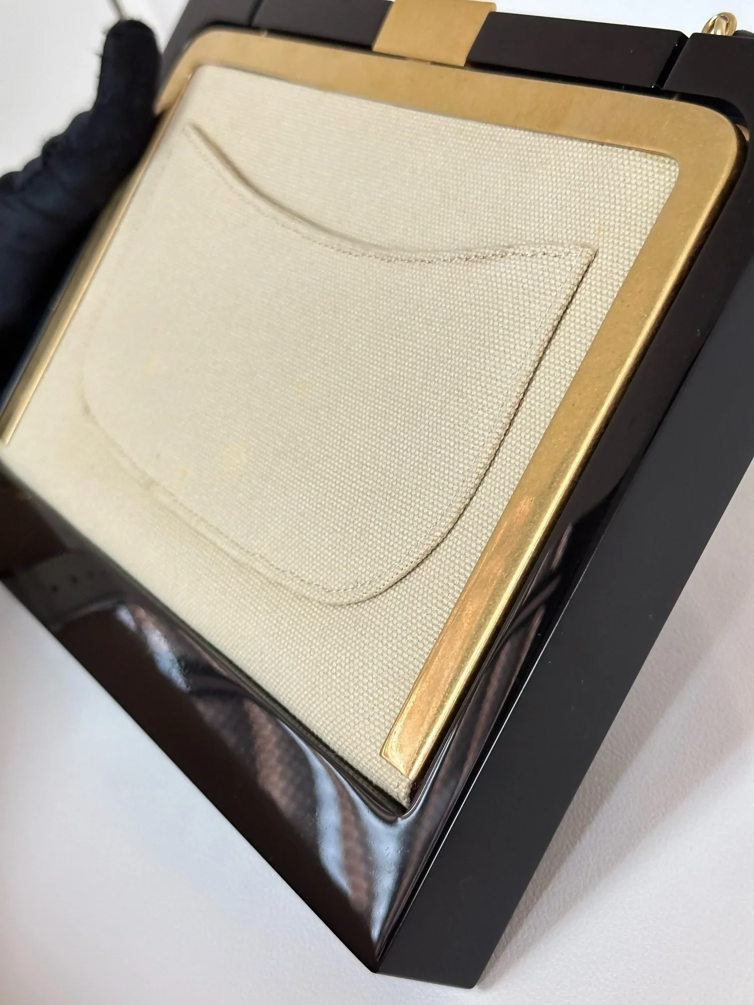 Chanel Black Privée Collection Runway Frame Bag - Image 8