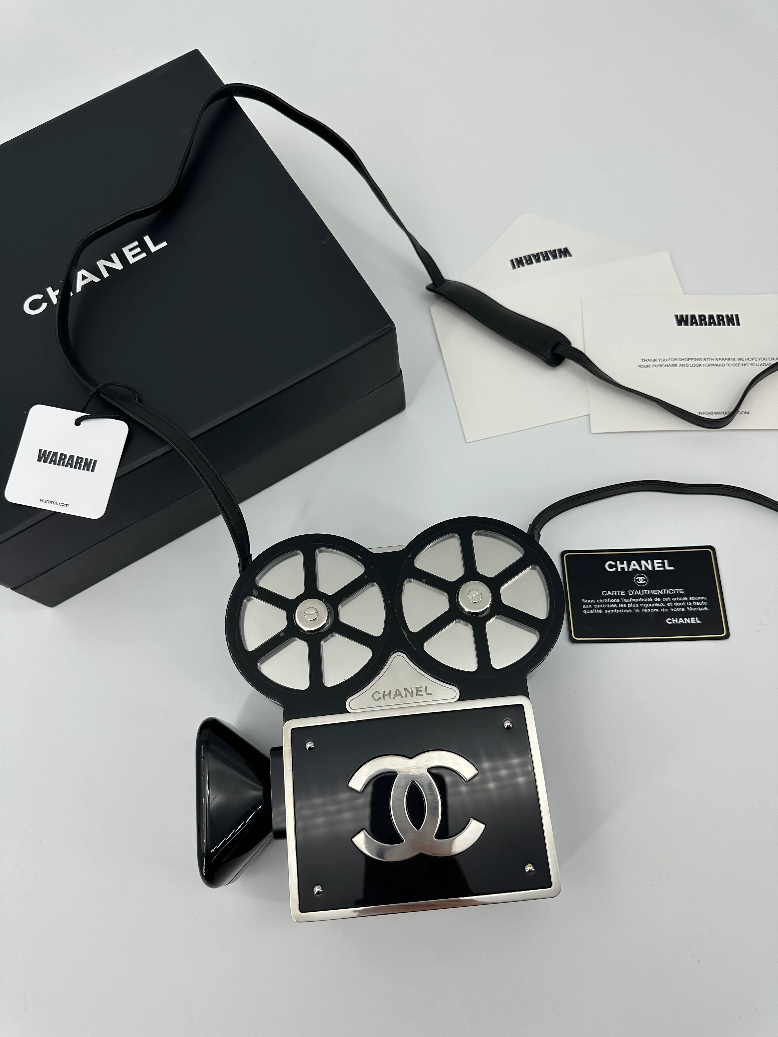 Chanel Buonasera Film Projector Camera Minaudière Clutch Bag 2016 - Image 2