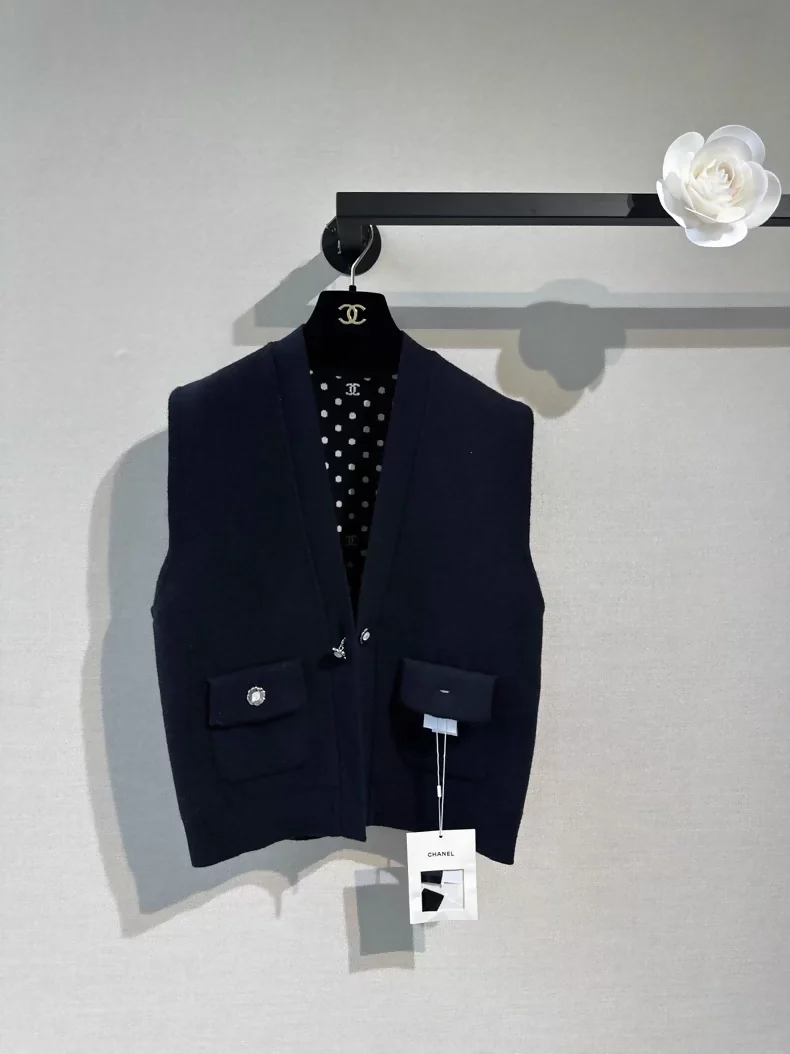 Chanel Camellia Reversible Vest