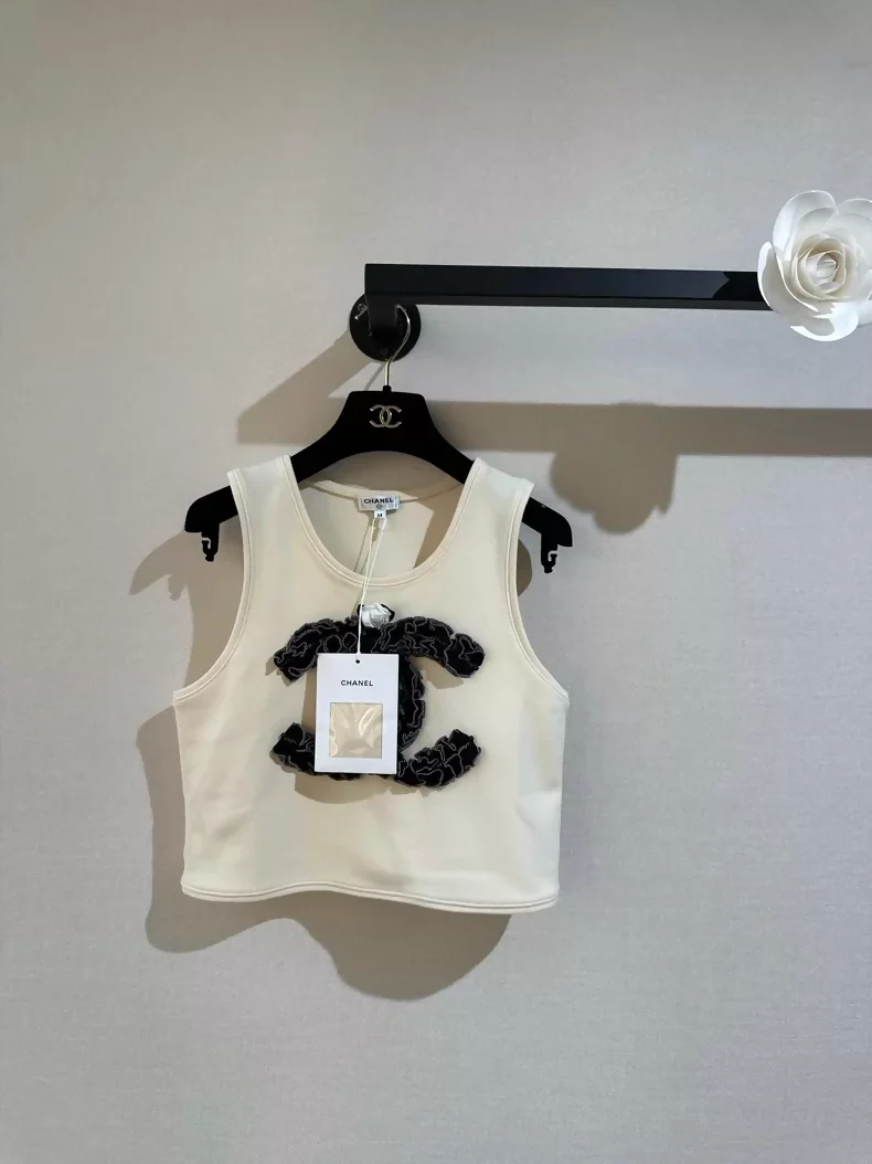 Chanel 23P Camellia Top