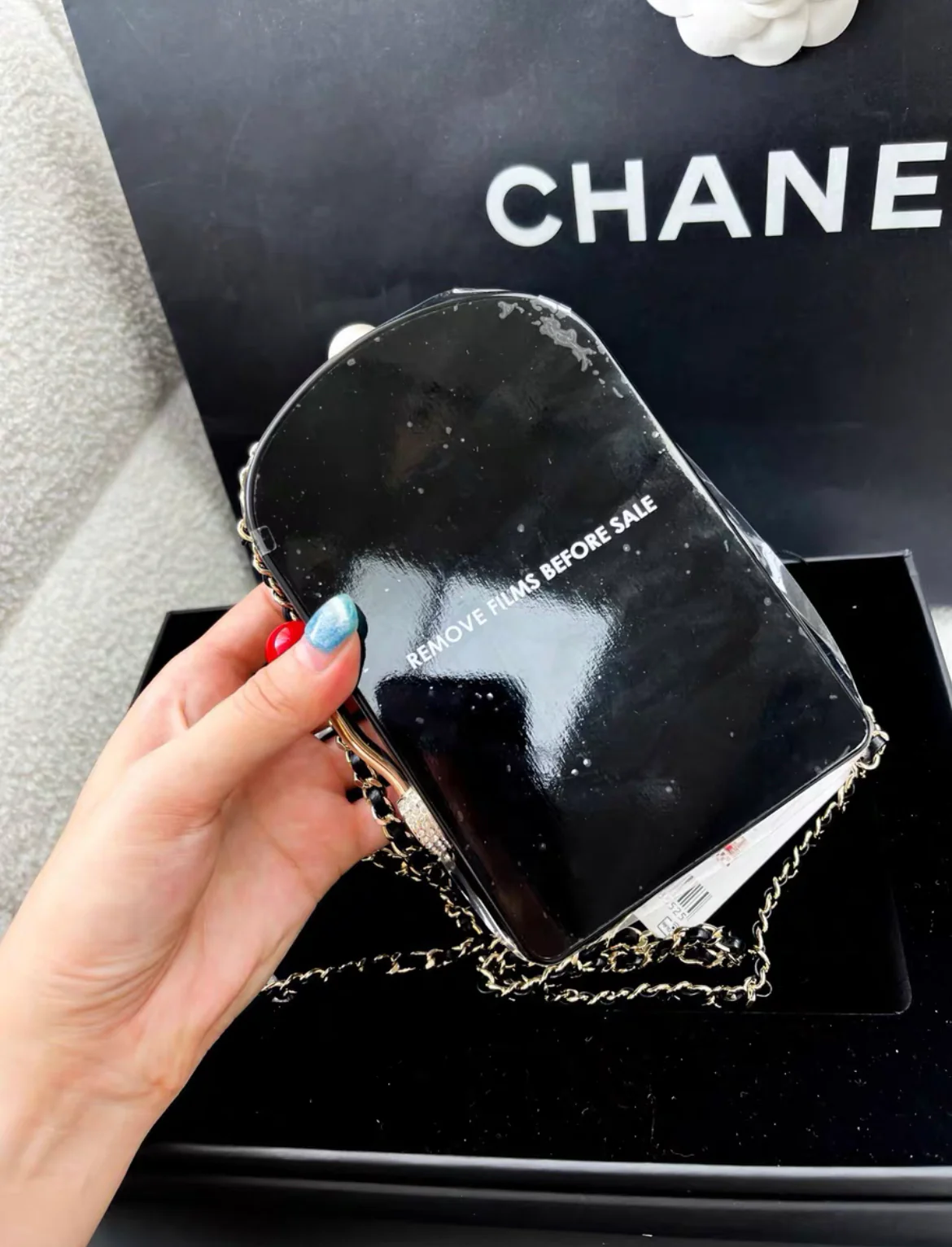 CHANEL CASINO MINAUDIÈRE BAG 23C MONACO SLOT MACHINE EVENING CLUTCH - Image 6