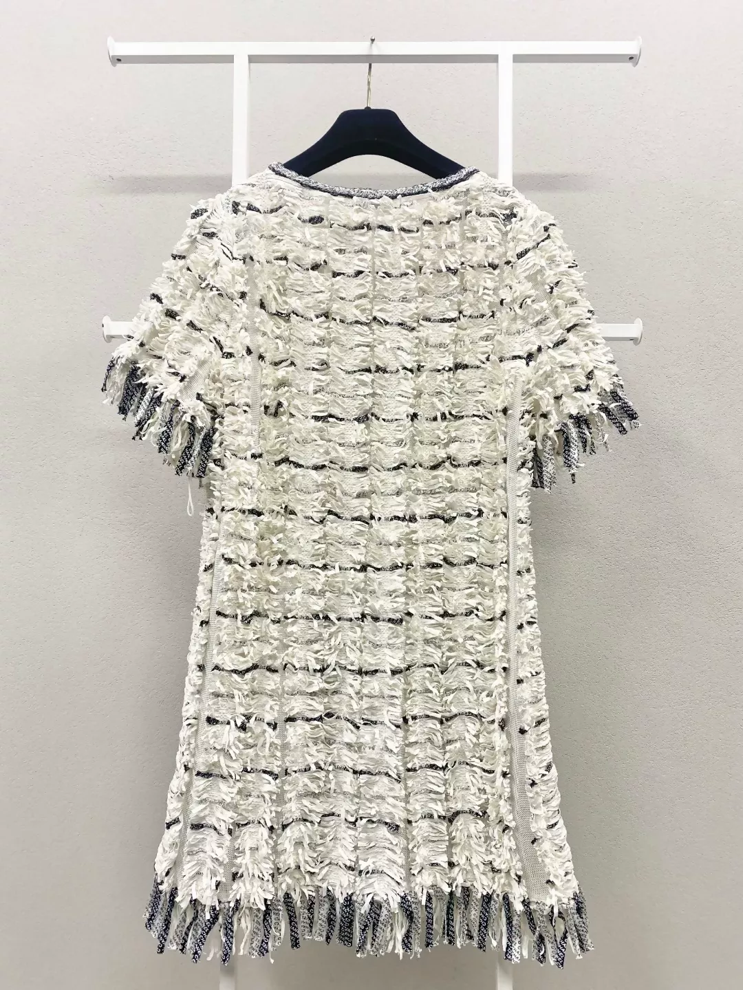 Chanel 18S black and white tweed dress - Image 2