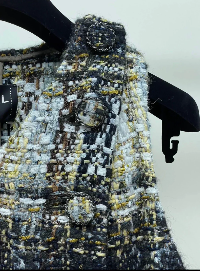 Chanel 19 check tweed jumpsuit - Image 6