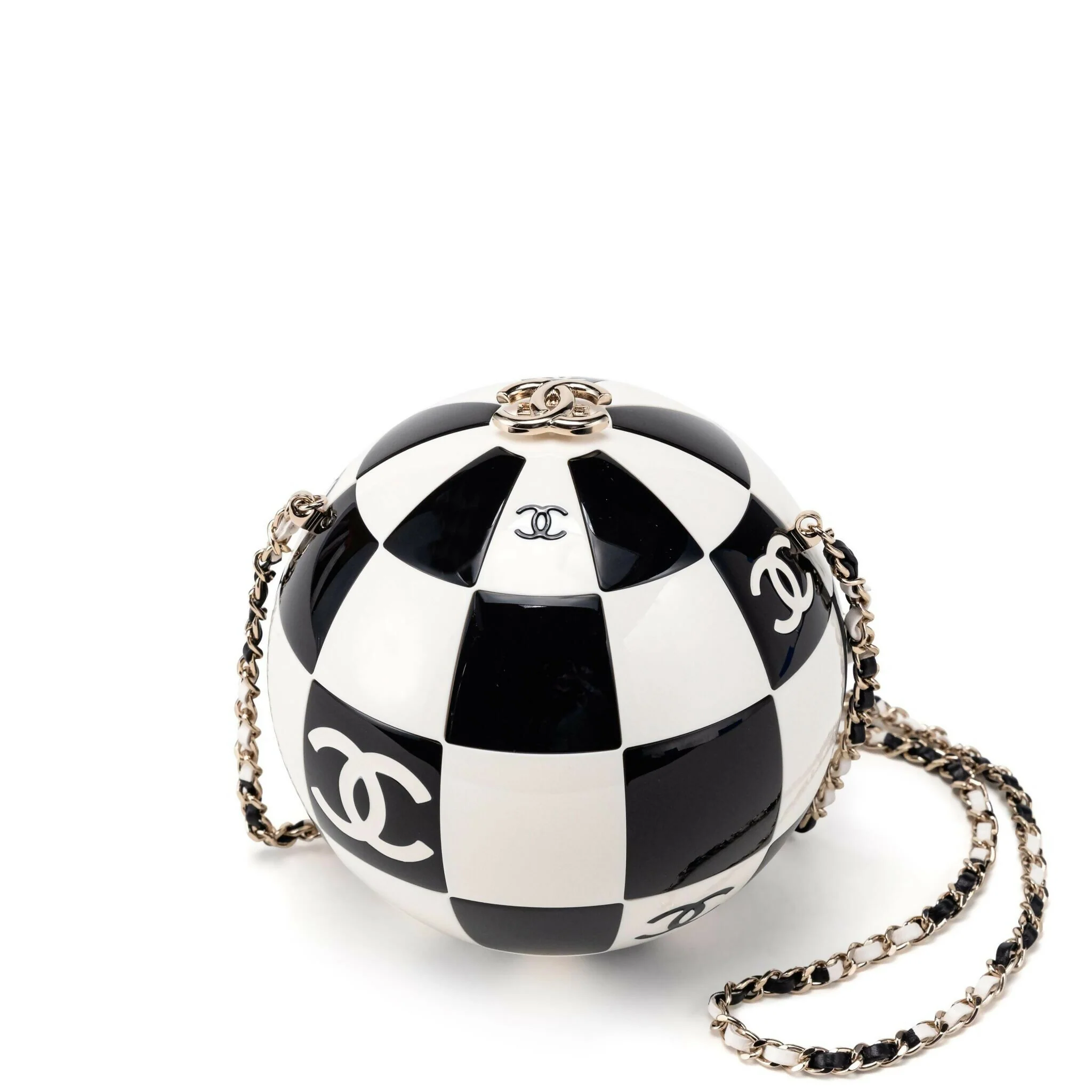 Chanel Checker Sphere Minaudière – Cruise Collection 2023 - Image 4