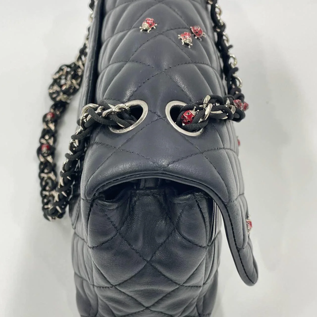 Chanel Classic Medium Lady Bug Flap Bag - Image 6