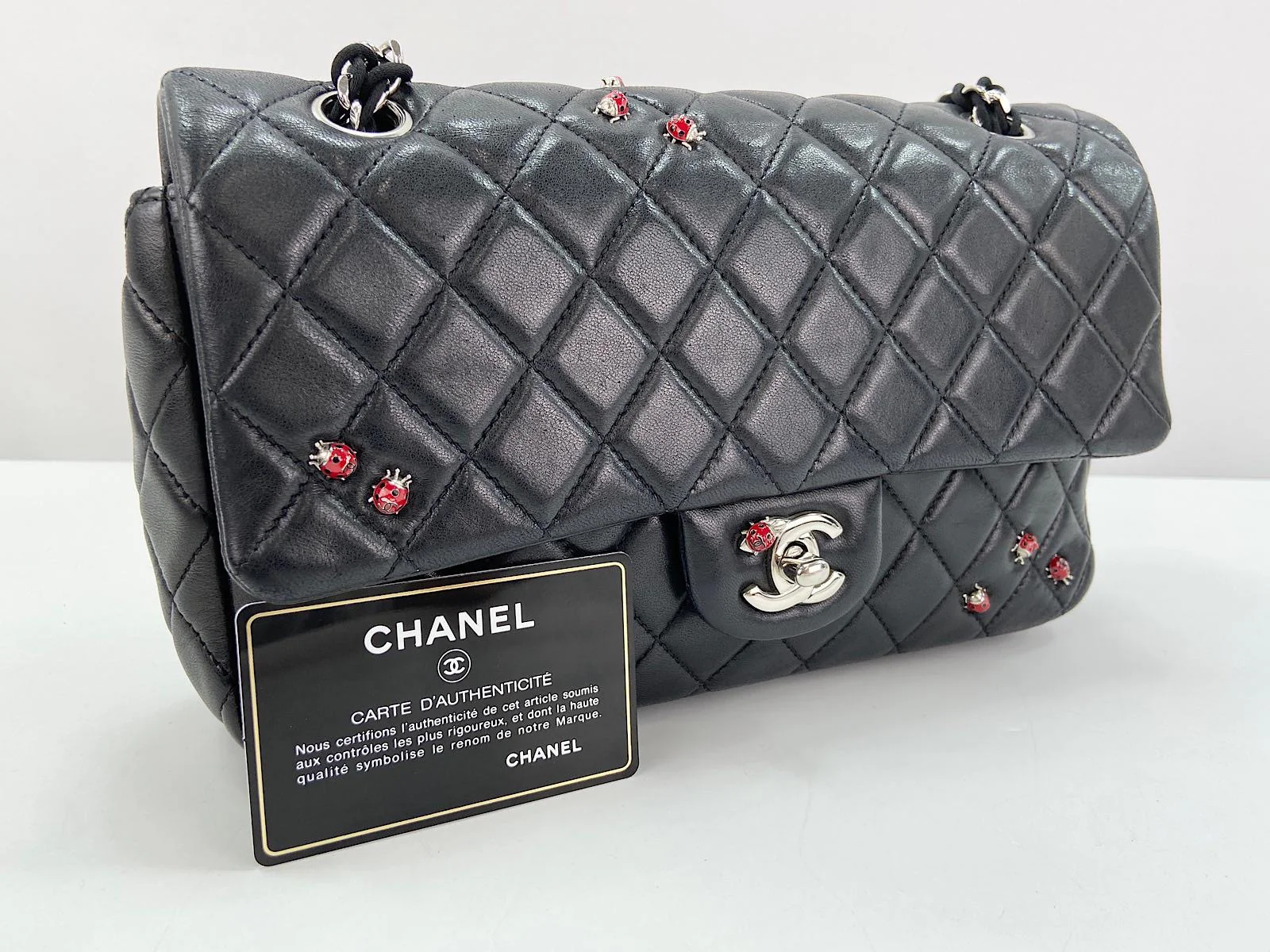 Chanel Classic Medium Lady Bug Flap Bag