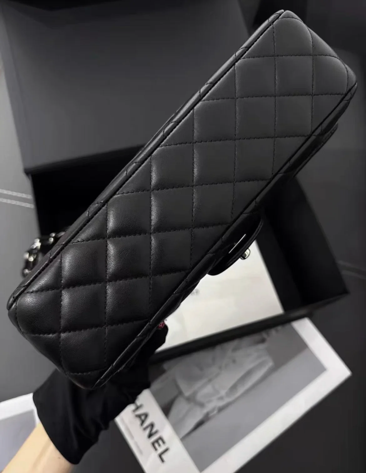 Chanel Classic Medium Lady Bug Flap Bag - Image 6