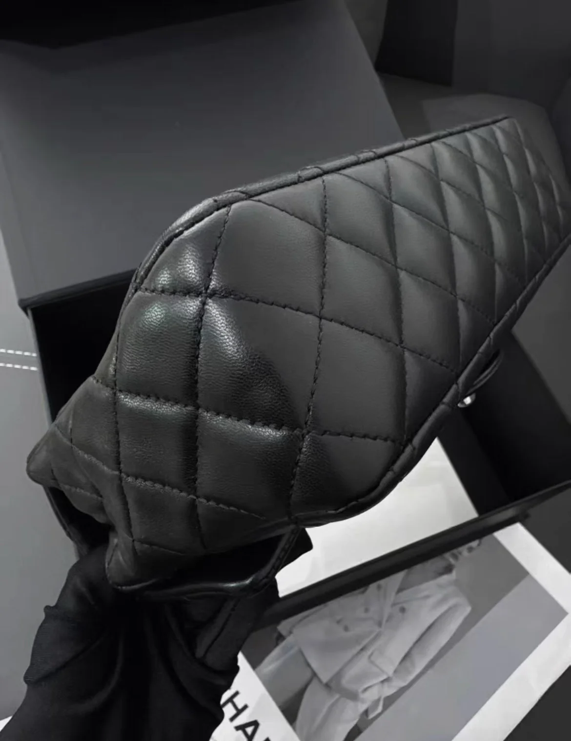 Chanel Classic Medium Lady Bug Flap Bag - Image 8