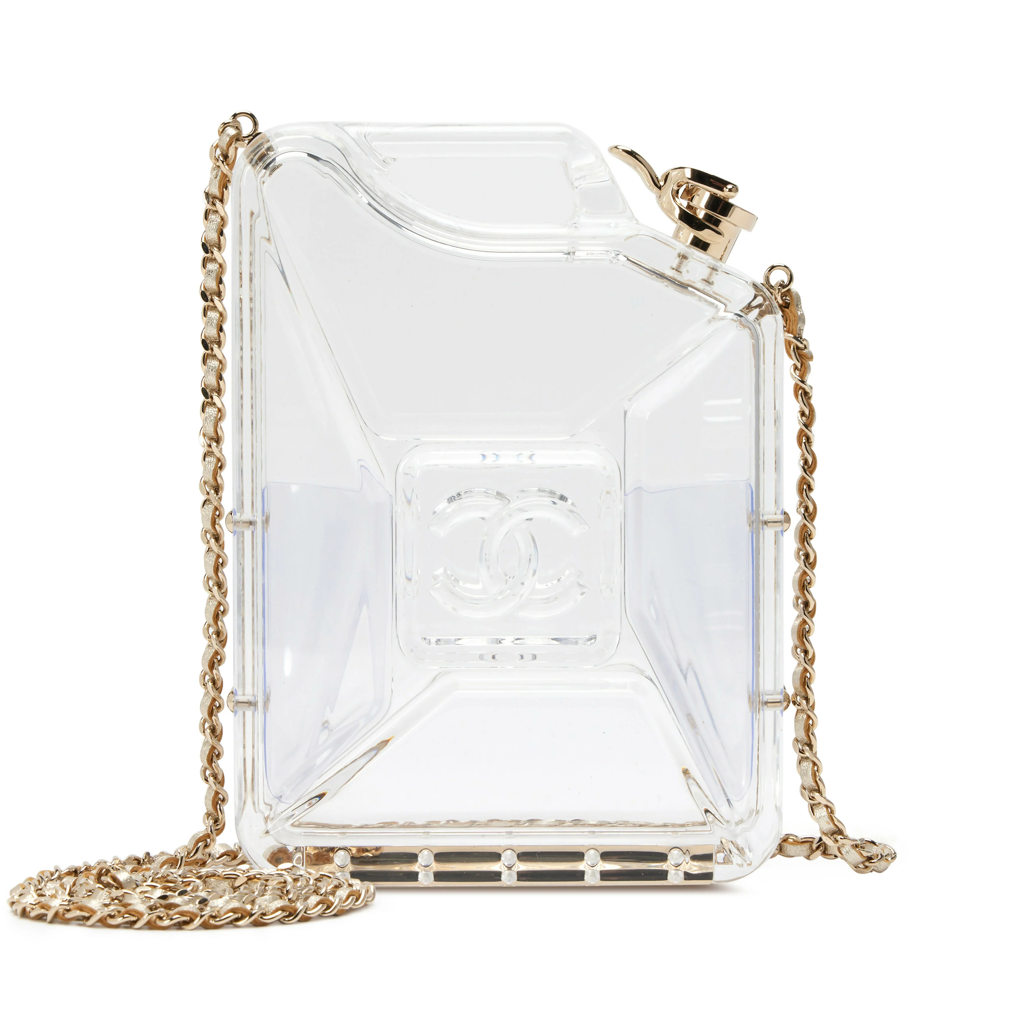 Chanel Clear Lucite “Dubai by Night” Gas Tank Minaudière — Cruise Paris–Dubai 2015 - Image 4