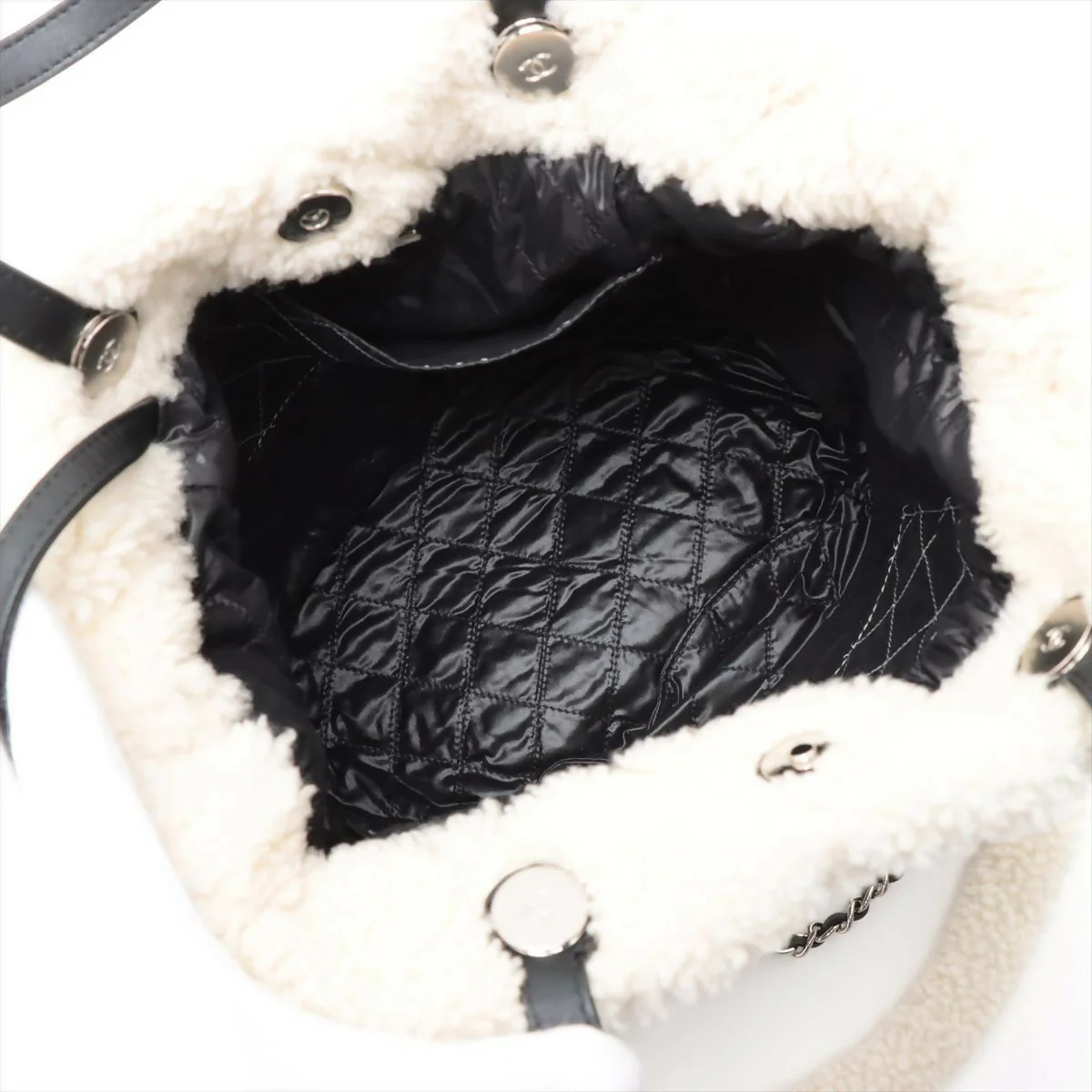 Chanel Coco Neige Shearing 2 Way Shoulder Bag - Image 5