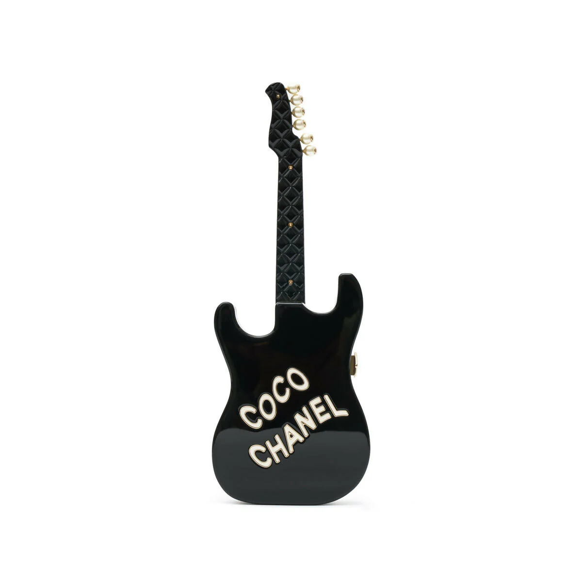 Chanel Collectible Guitar Minaudière Bag - Image 3