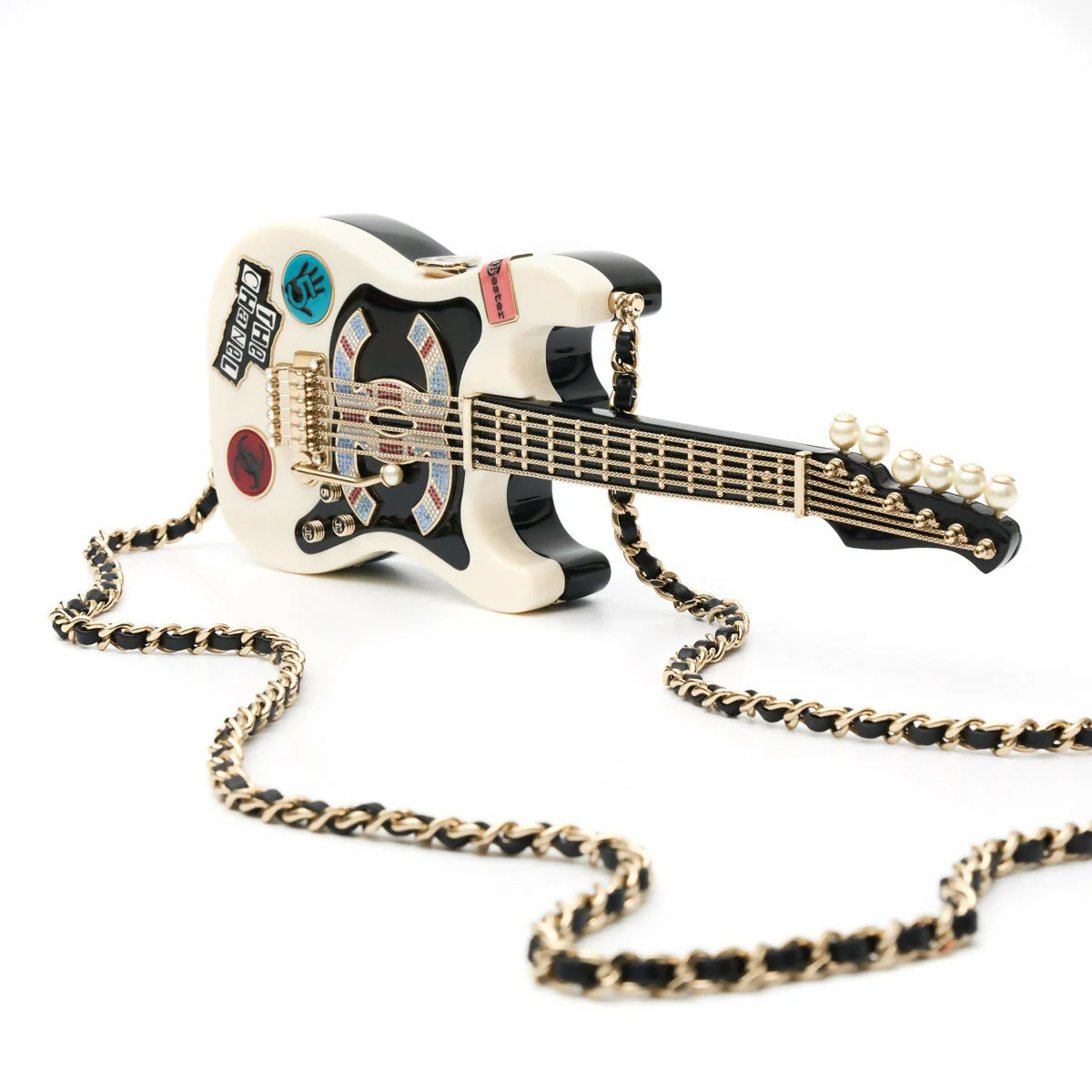 Chanel Collectible Guitar Minaudière Bag - Image 4