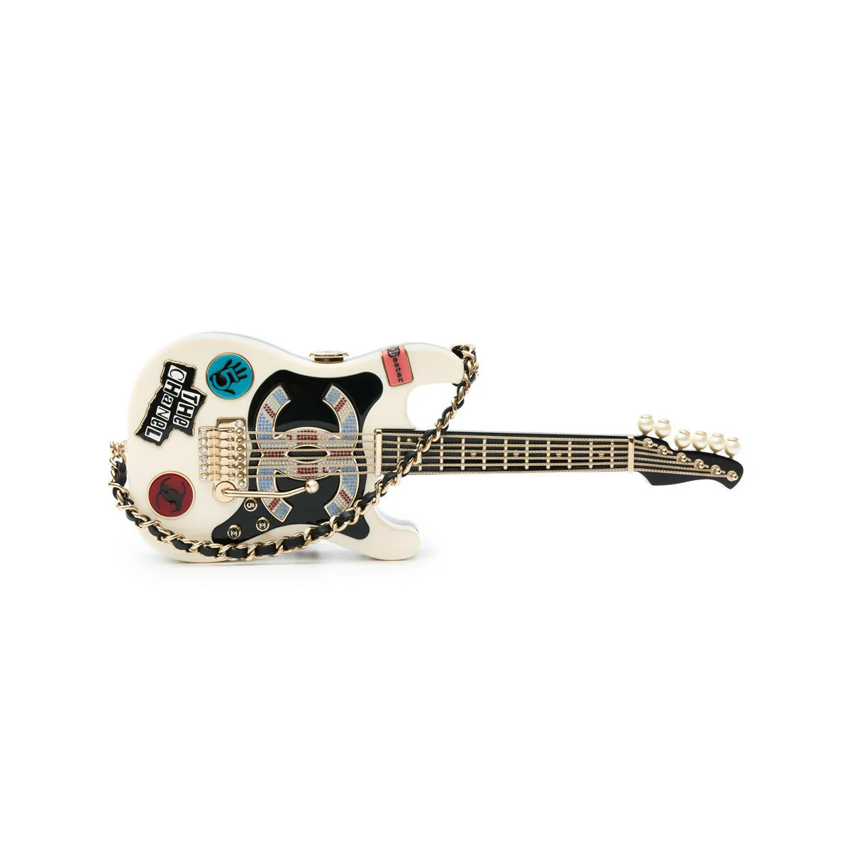 Chanel Collectible Guitar Minaudière Bag - Image 5