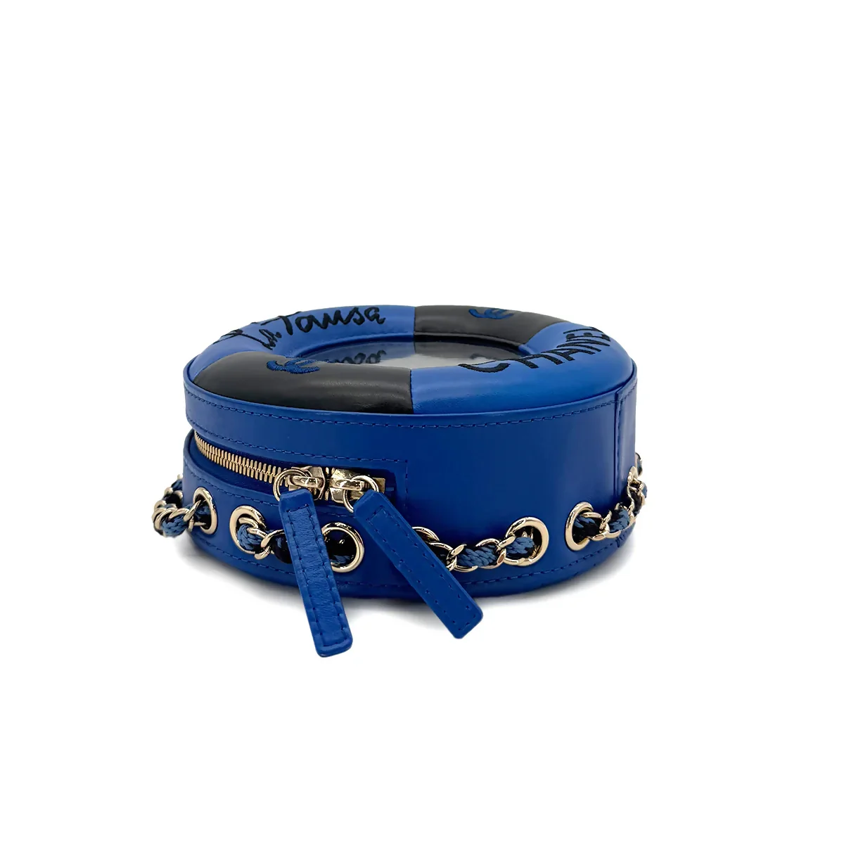 Chanel Cruise 2019 “La Pausa” Lifesaver Round Chain Shoulder Bag - Image 3