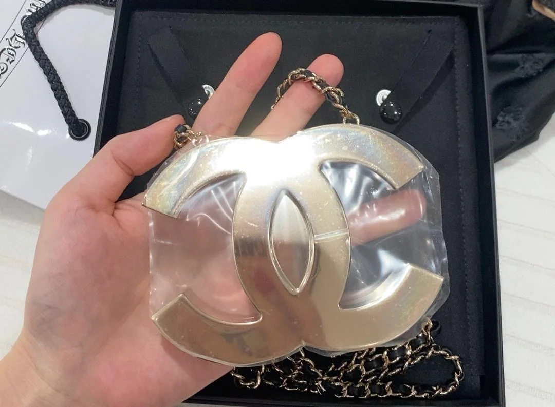 Chanel Cruise 2024/25 Cruise CC Logo Long Necklace Clutch - Image 2