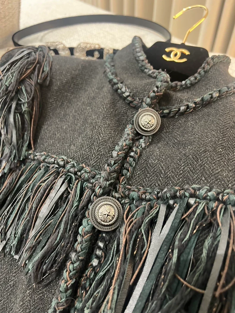 Chanel 2014 Dallas Collection Leather Jacket - Image 2