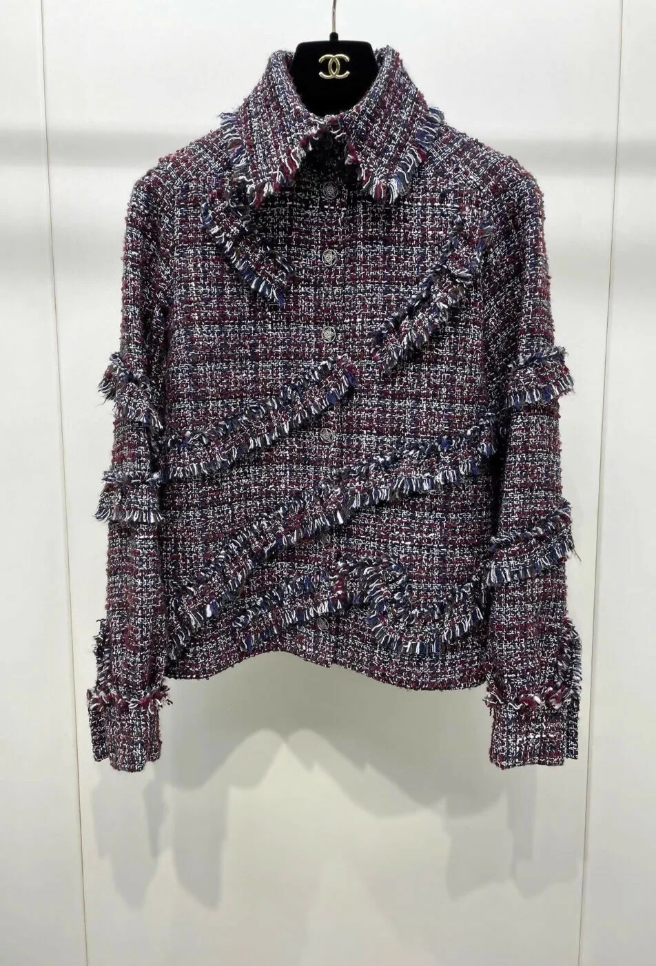 CHANEL Paris-Dallas fringe tweed jacket