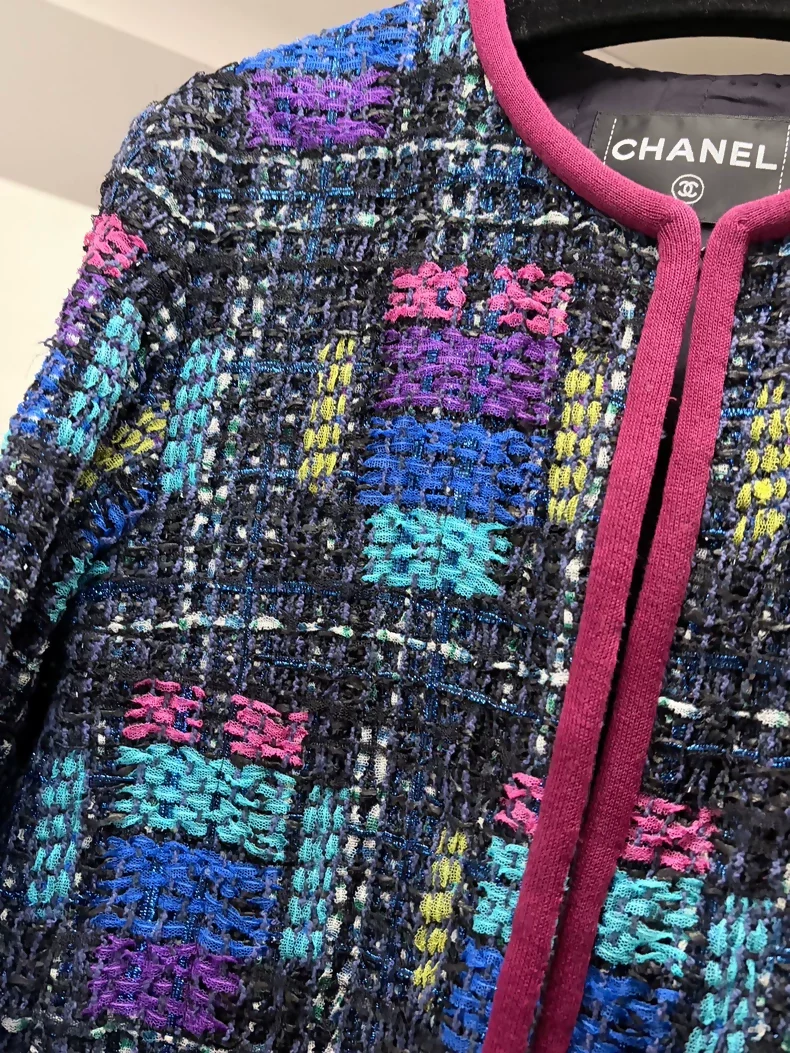 Chanel multicolor Tweed Jacket - Image 3