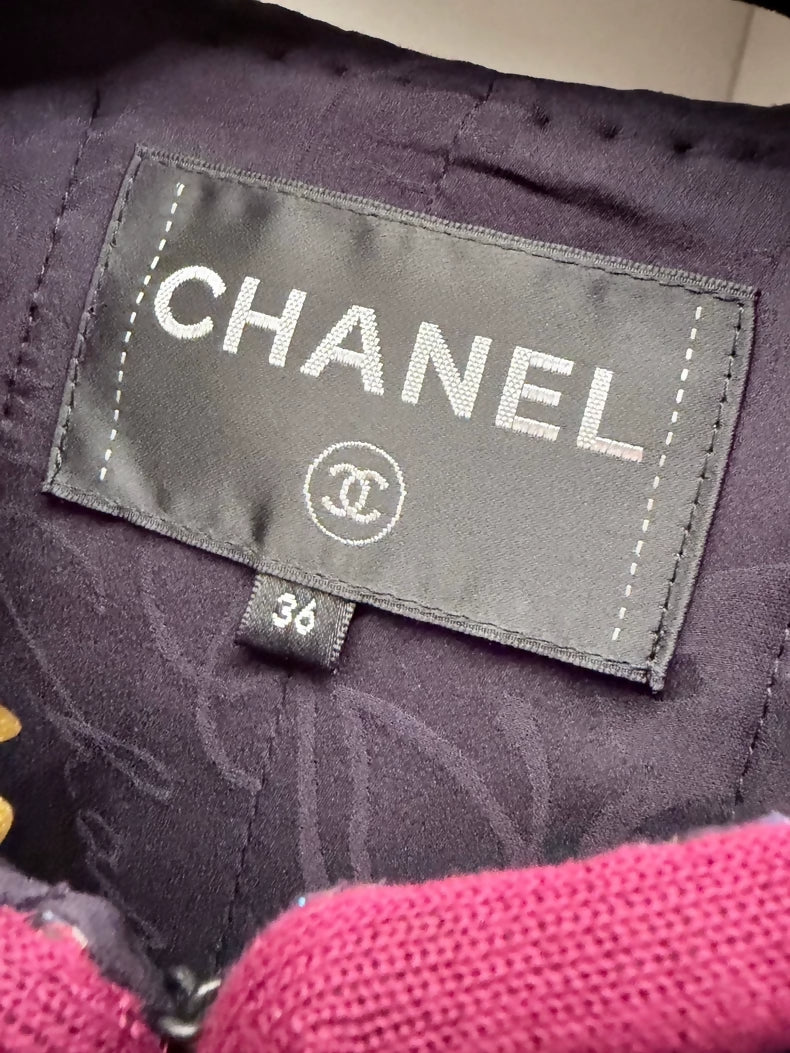 Chanel multicolor Tweed Jacket - Image 4