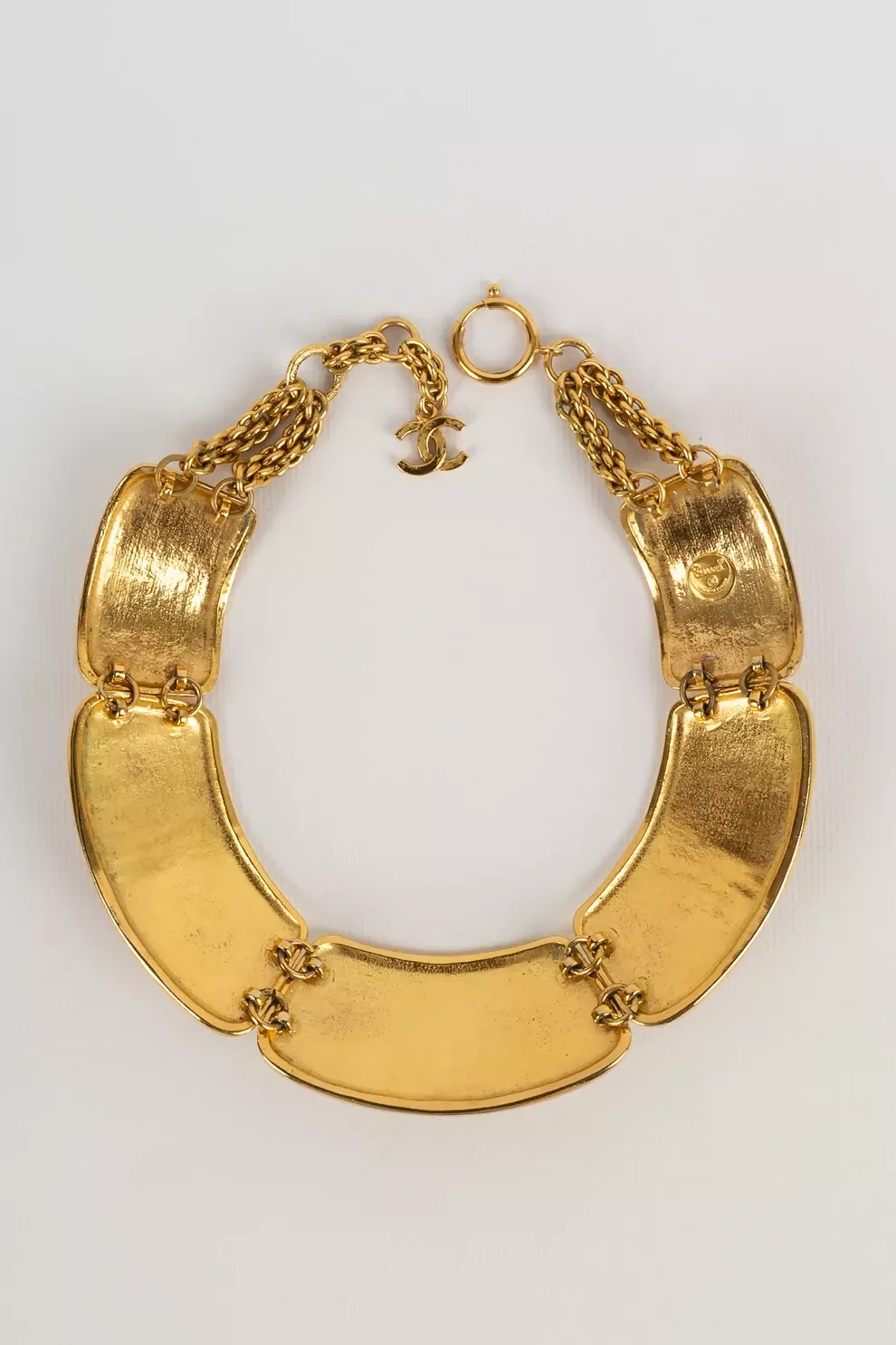 Chanel Engraved Collar Necklace, Late 1980s - Image 3