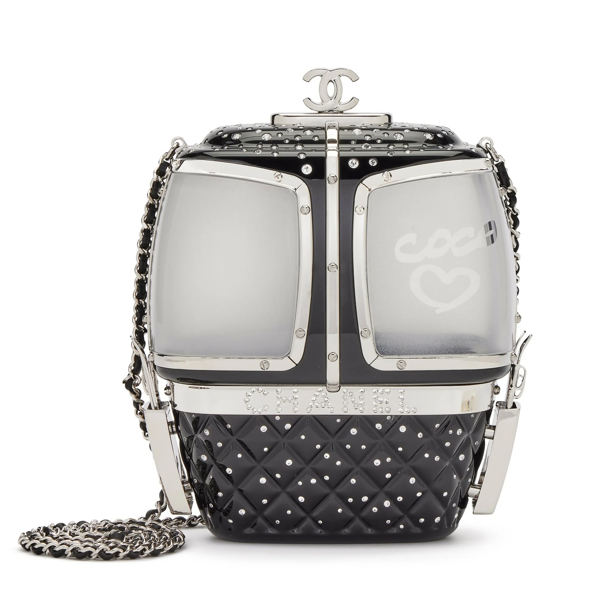Chanel “Evening in the Mountain” Gondola Minaudière – Fall/Winter 2019