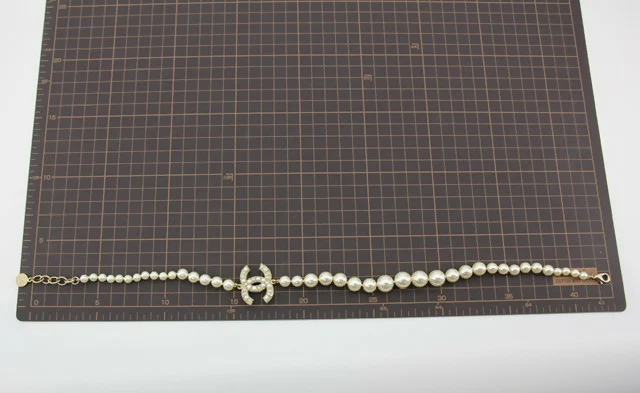 Chanel F21V Imitation Pearl 100th Anniversary Necklace - Image 10