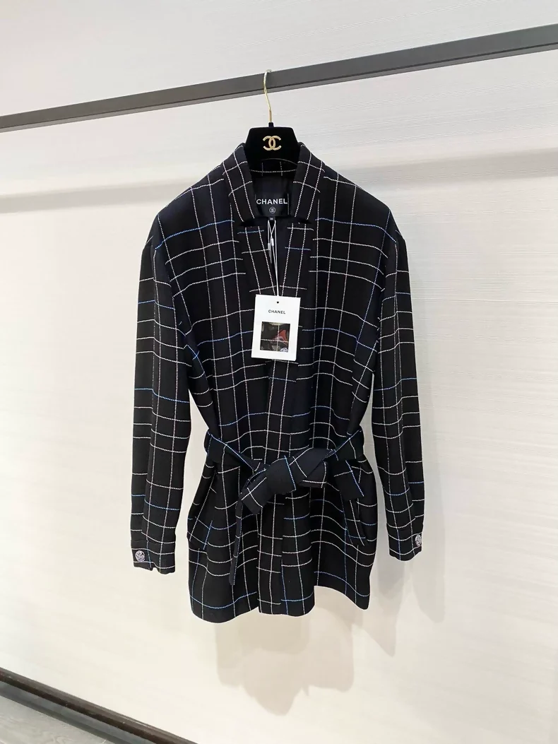 Chanel 24S bathrobe-style coat