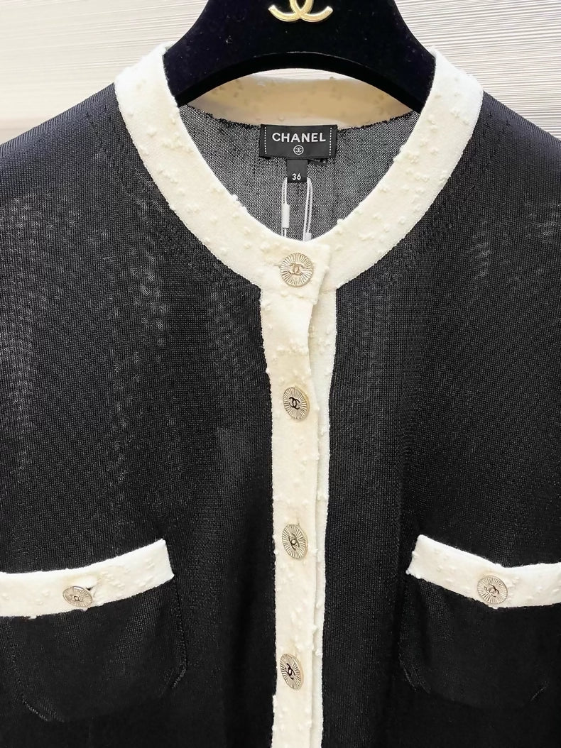 Chanel 25A black and white top - Image 2