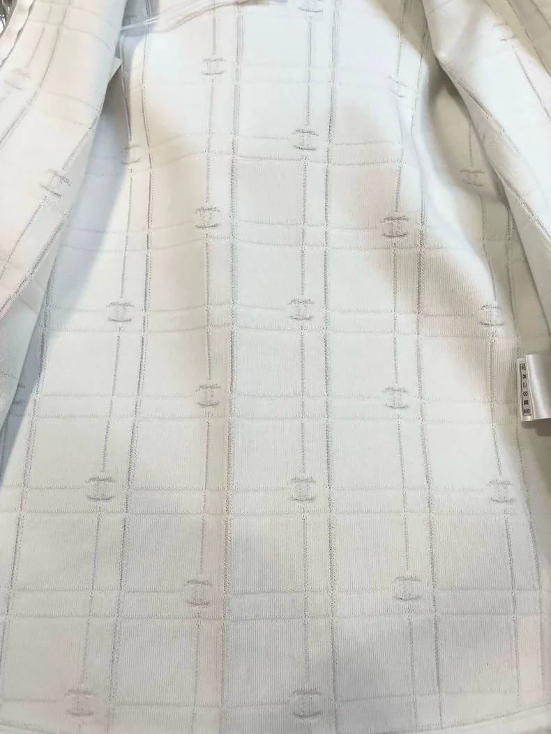Chanel F36, 25C silver tech-inspired hooded zip-up jacket - Image 4