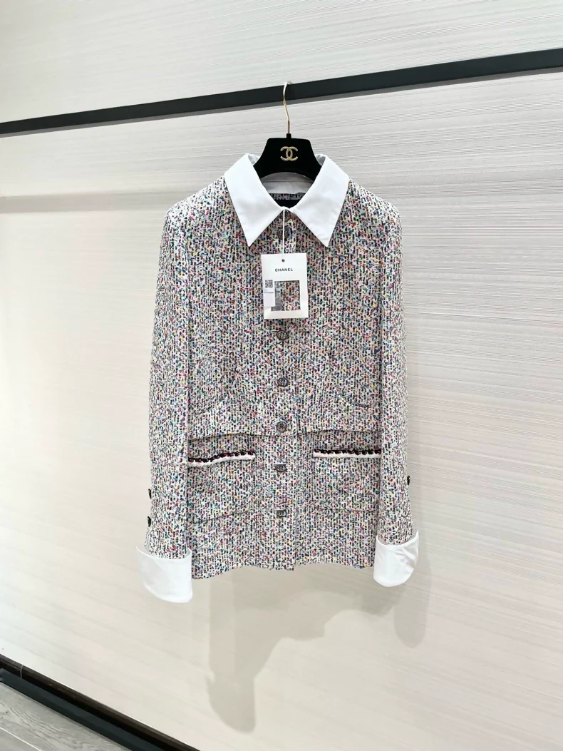Chanel 25C sequined tweed jacket