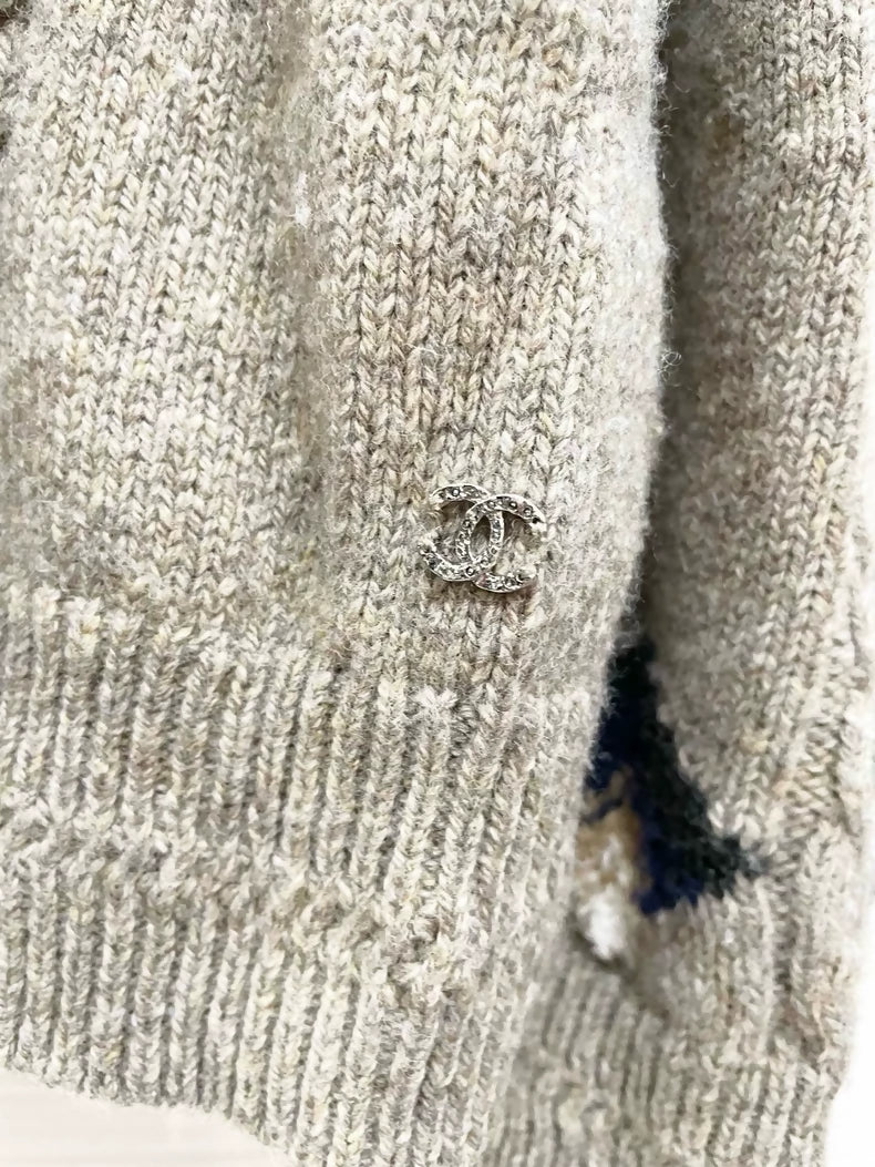 Chanel 24N cashmere knit sweater - Image 3
