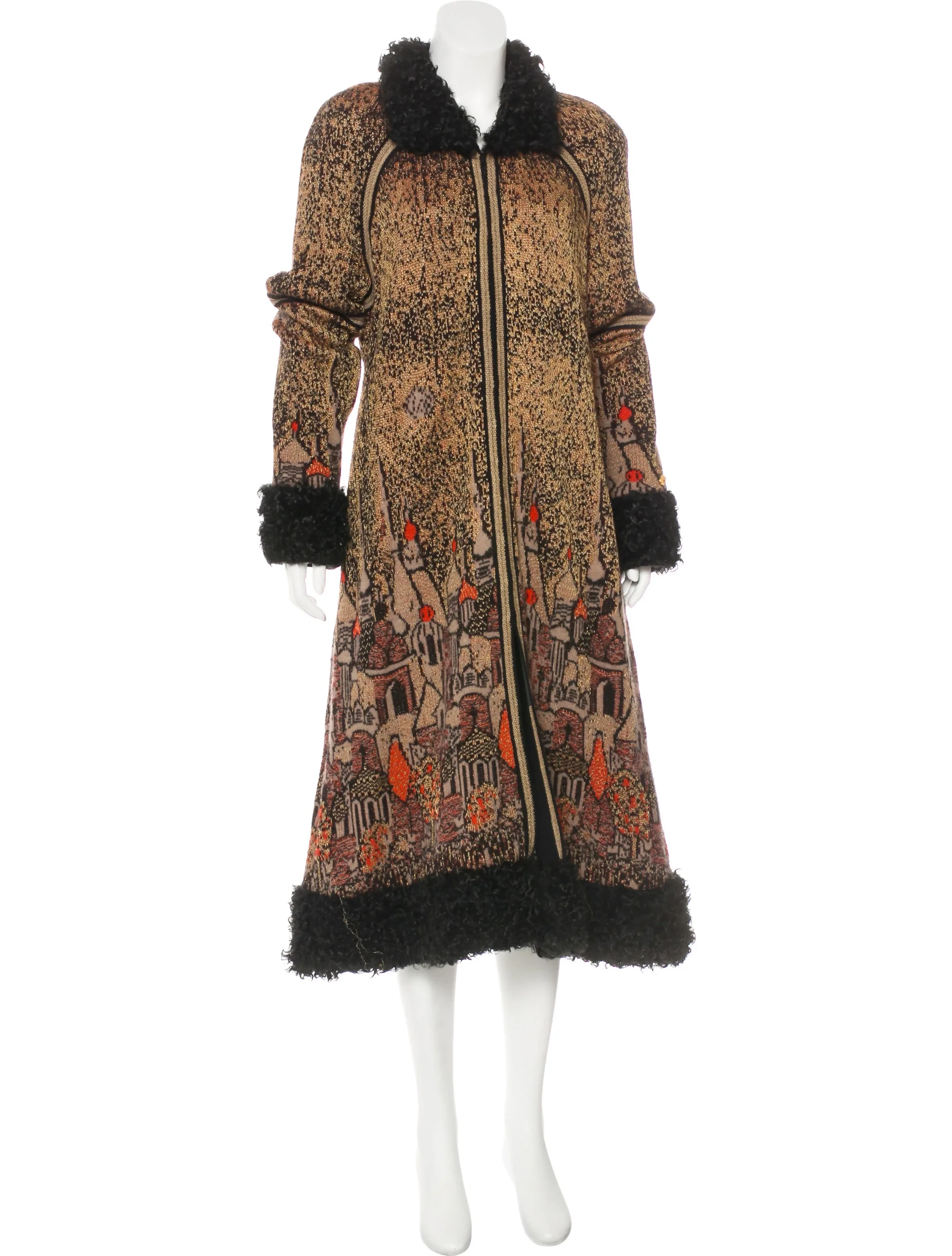 Chanel Fall/Winter 2009 Moscow Coat – Size 44