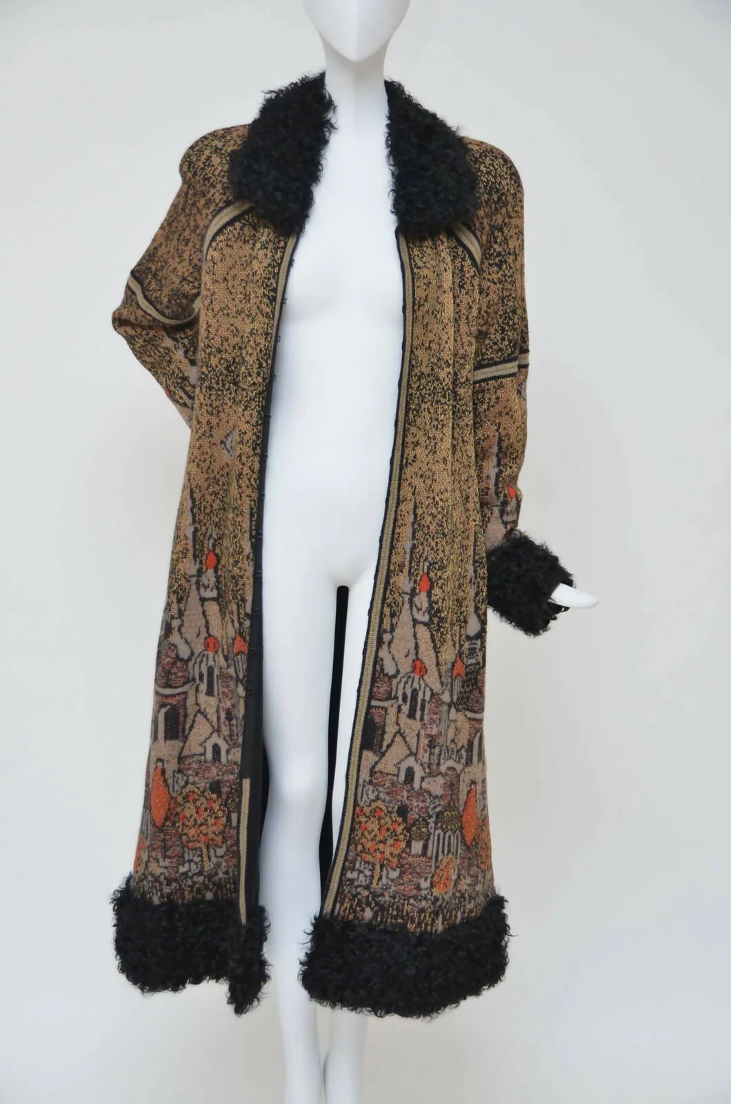 Chanel Fall/Winter 2009 Moscow Coat – Size 44 - Image 2