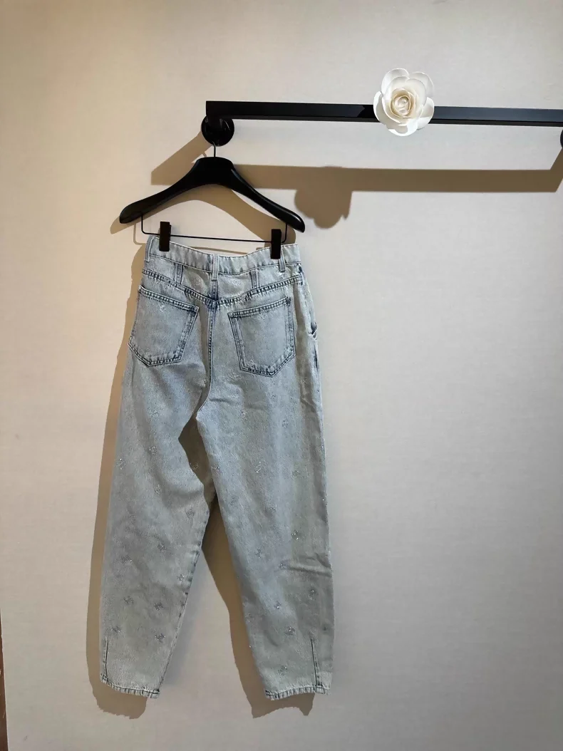 Chanel 21K denim with silver CC Logos - Image 3