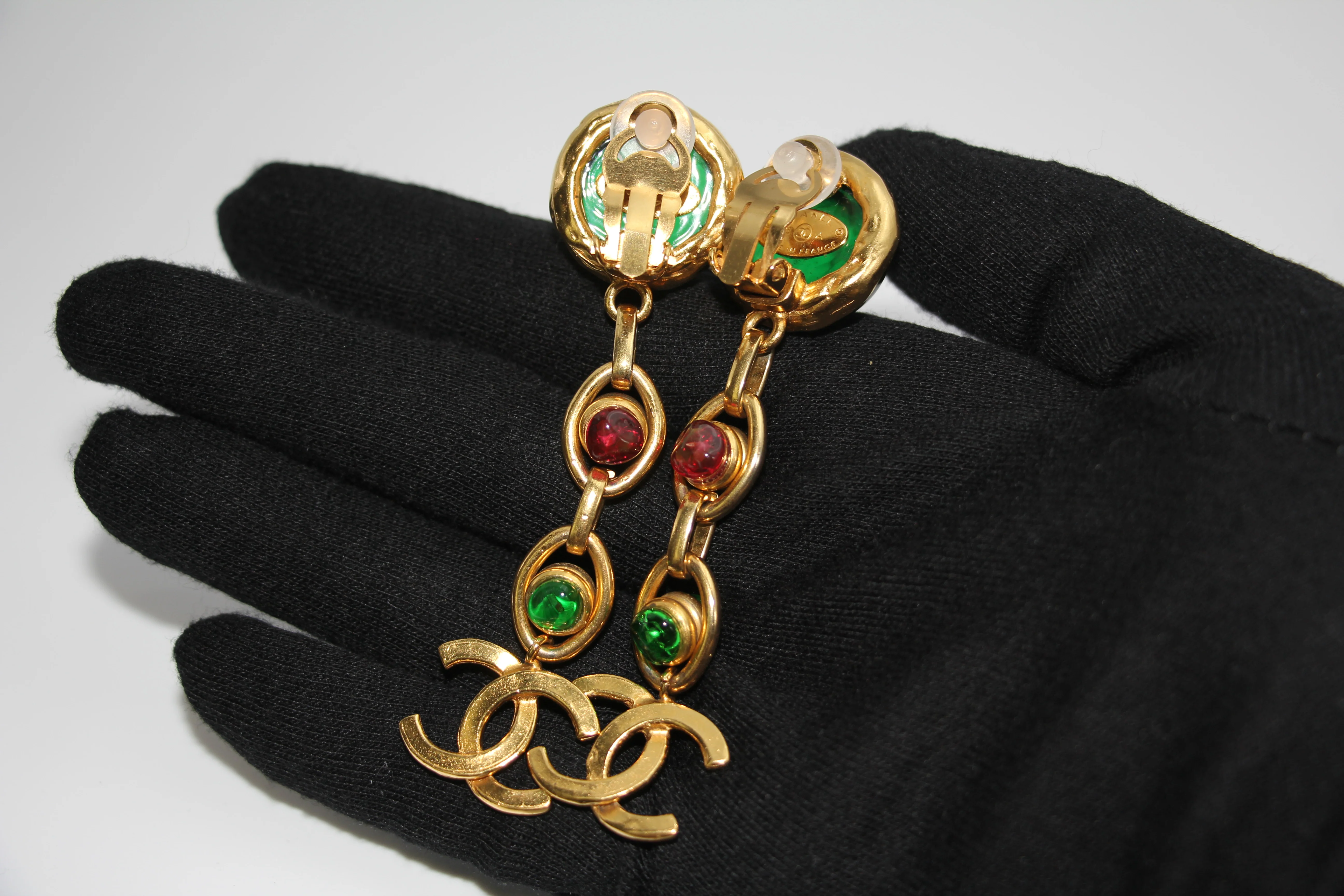 Chanel Gems Earrings - Image 4