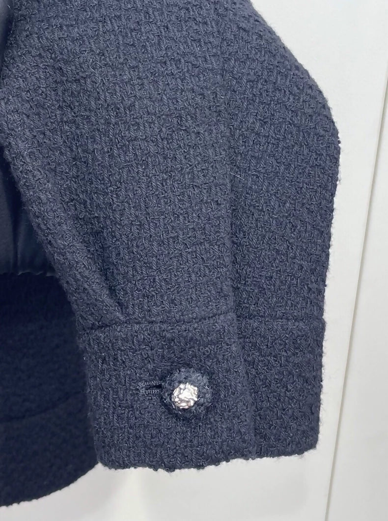Chanel 24K black wool jacket - Image 3