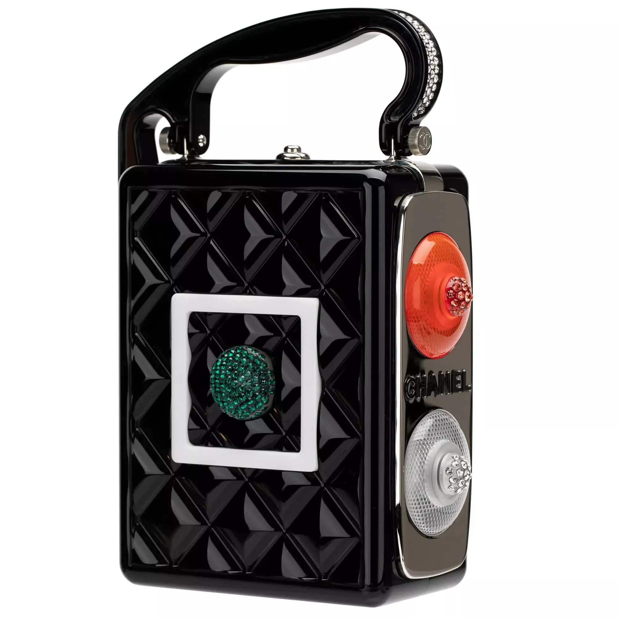 Chanel Limited Edition Traffic Light Minaudière- Cruise 2020 Collection - Image 2