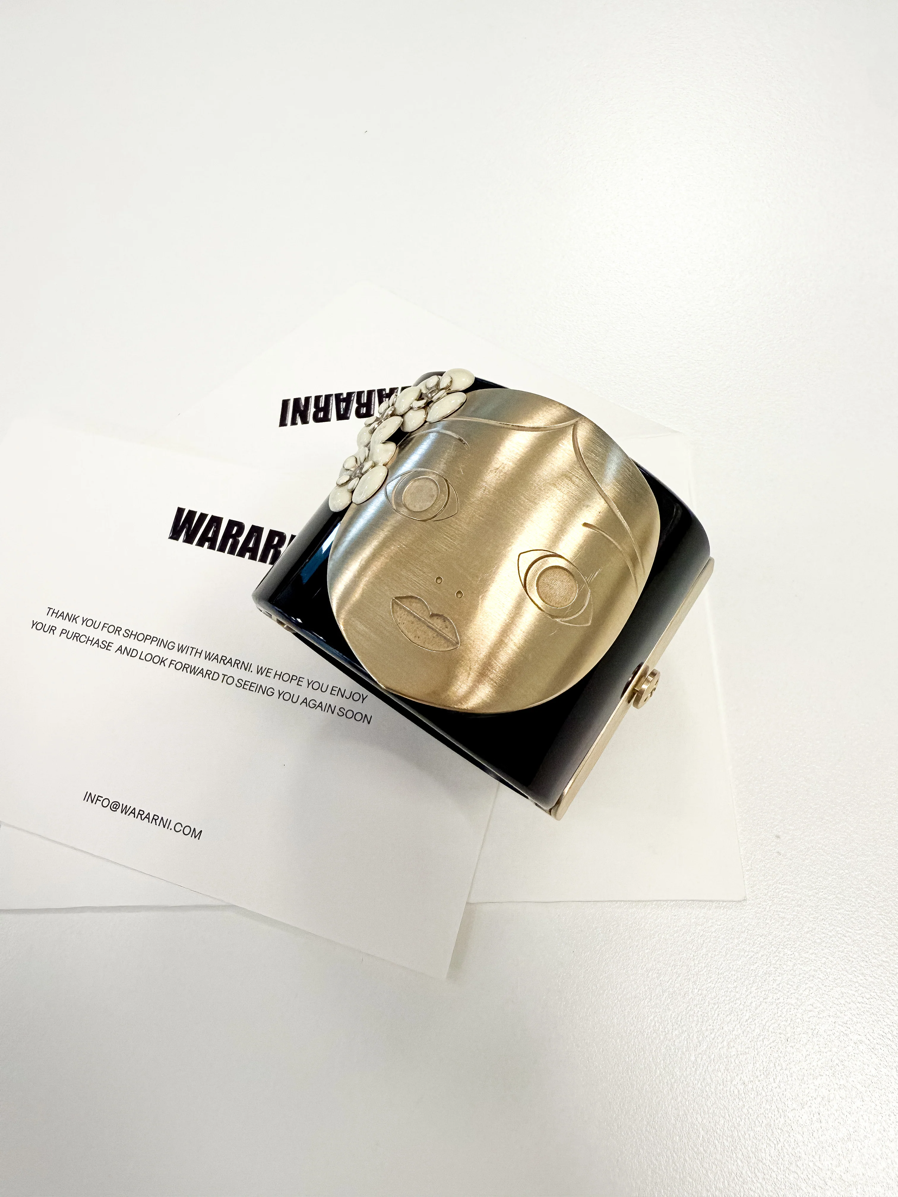 Chanel Matryoshka Doll Cuff Bracelet - Image 2