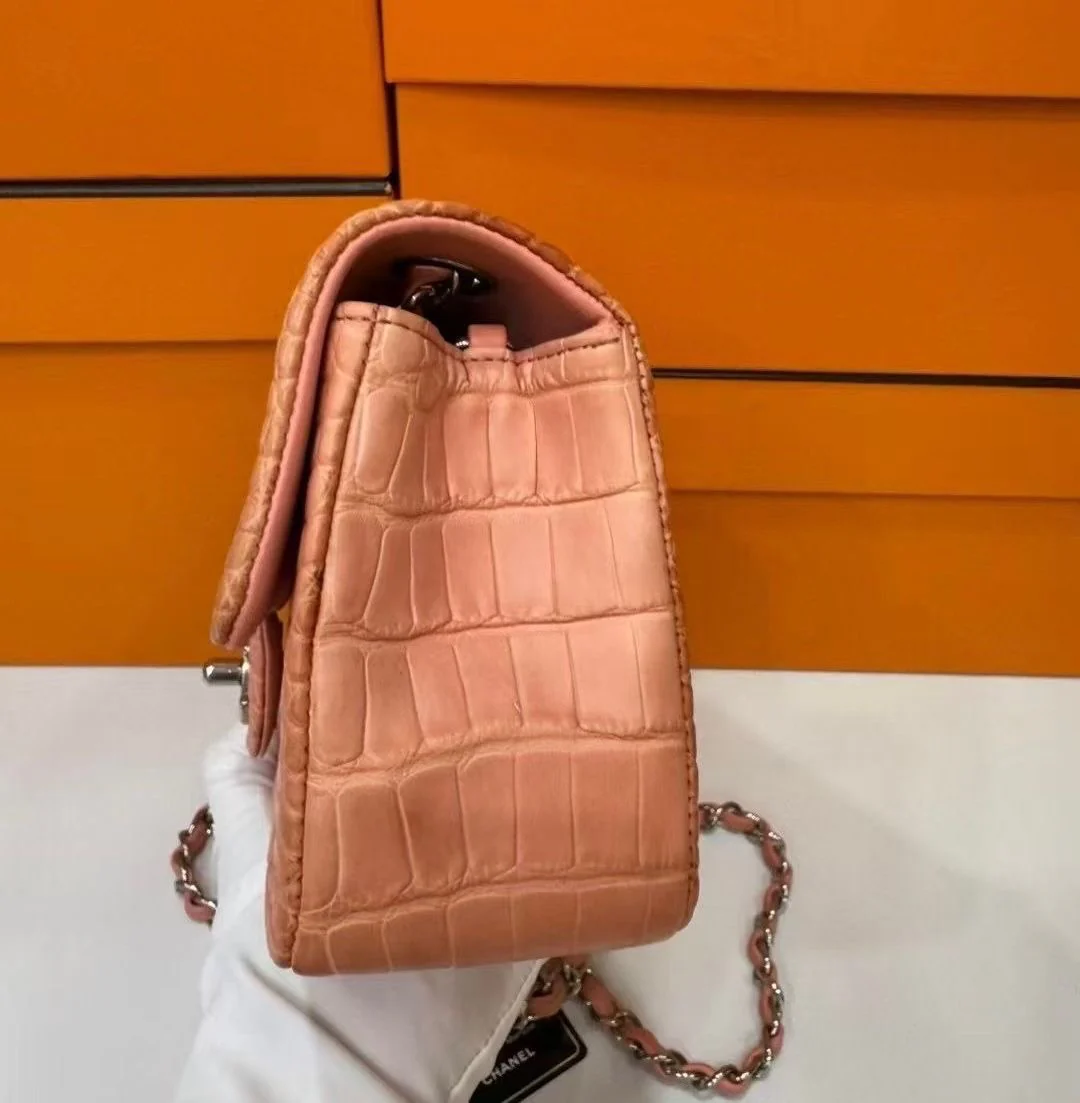 Chanel matte Alligator mini Flap Bag - Image 4