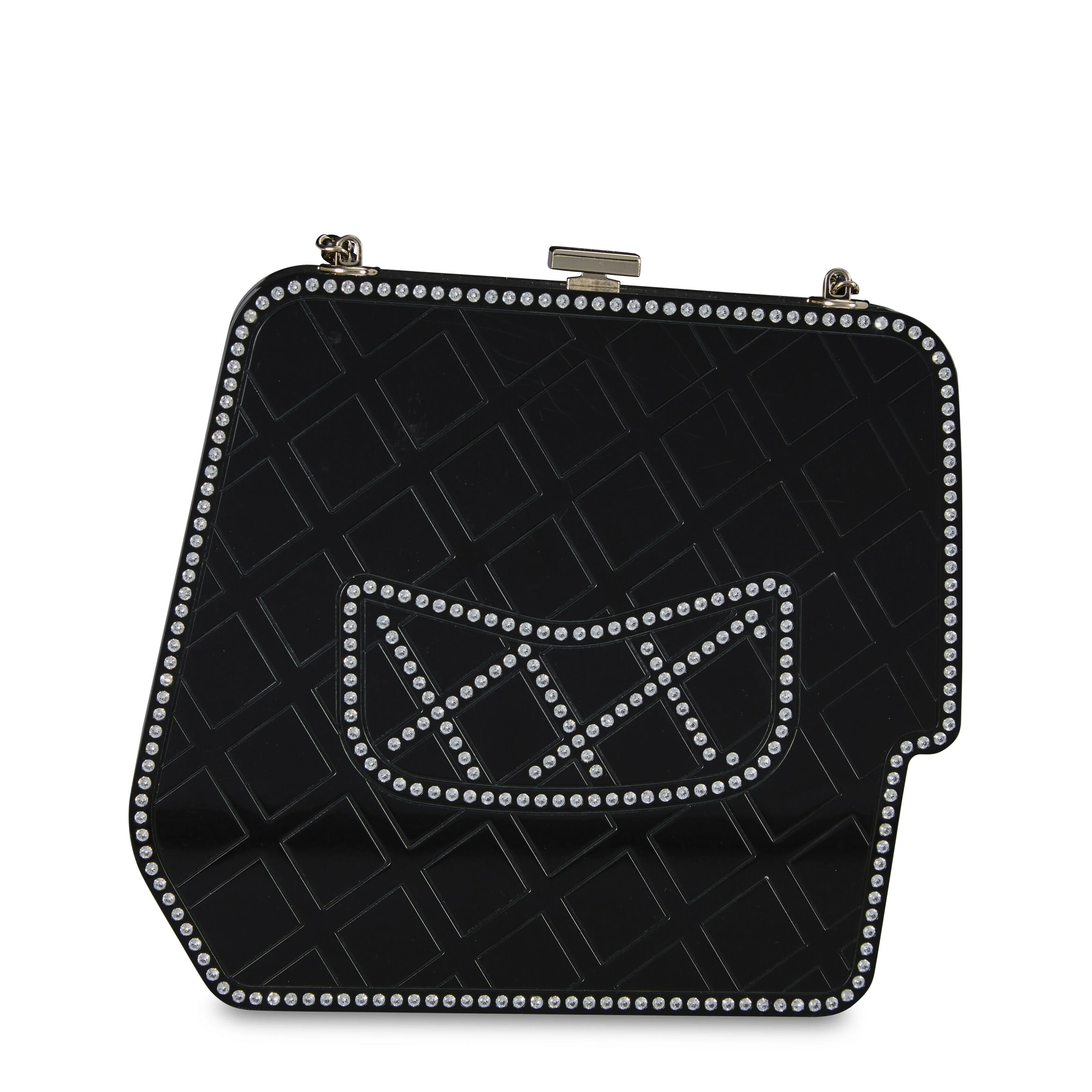 Chanel Métiers d’Art Paris–Cosmopolite 2017 Black Lucite Evening Bag - Image 2