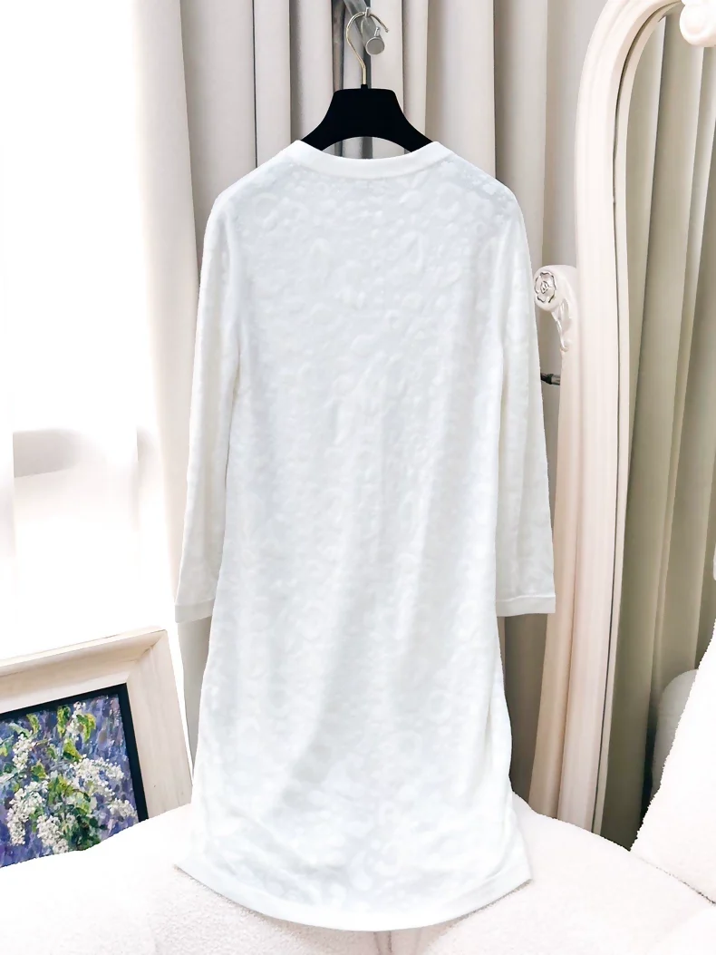 Chanel 23A white camellia dress - Image 2