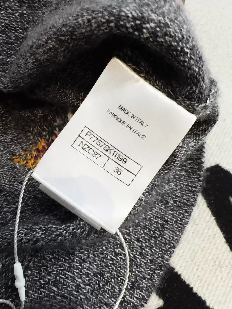 Chanel 24A Teacup and Teapot Gray Top - Image 6