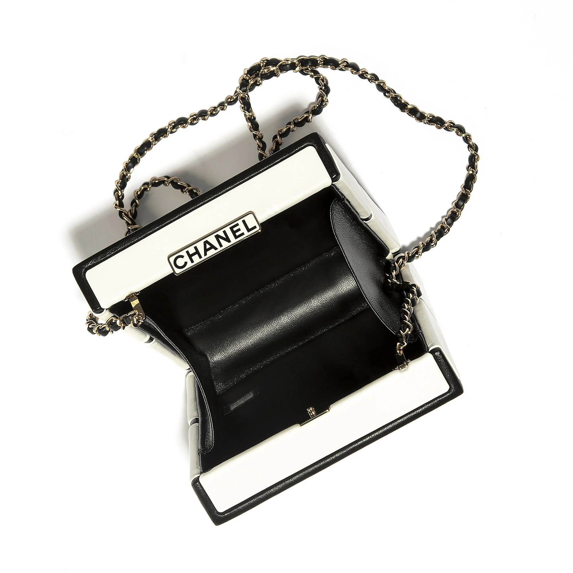 Chanel No.5 Perfume Box Minaudière Clutch Bag 2021 - Image 6