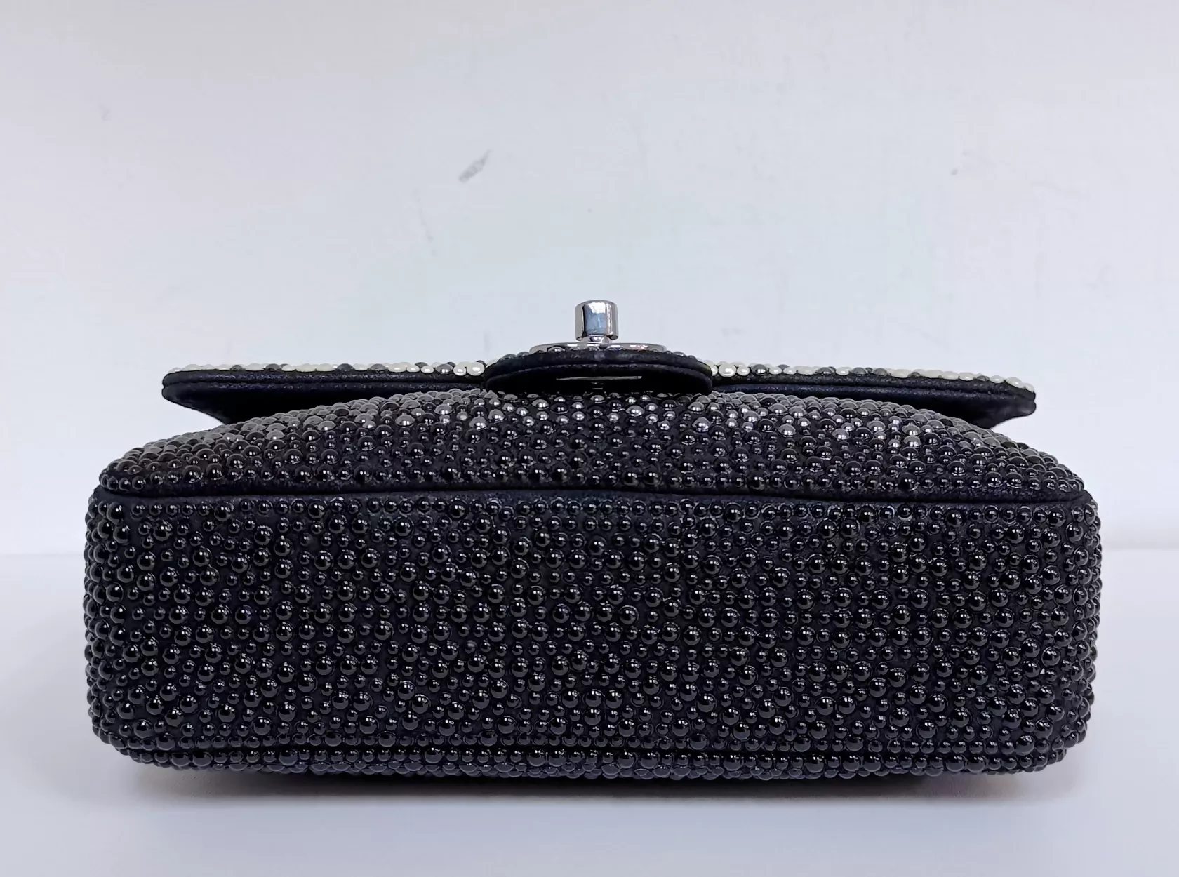 Chanel Pearls & Beads Mini Classic Single Flap Bag - Image 5