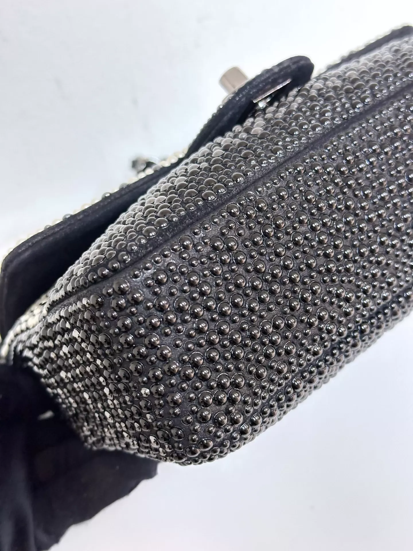 Chanel Pearls & Beads Mini Classic Single Flap Bag - Image 7