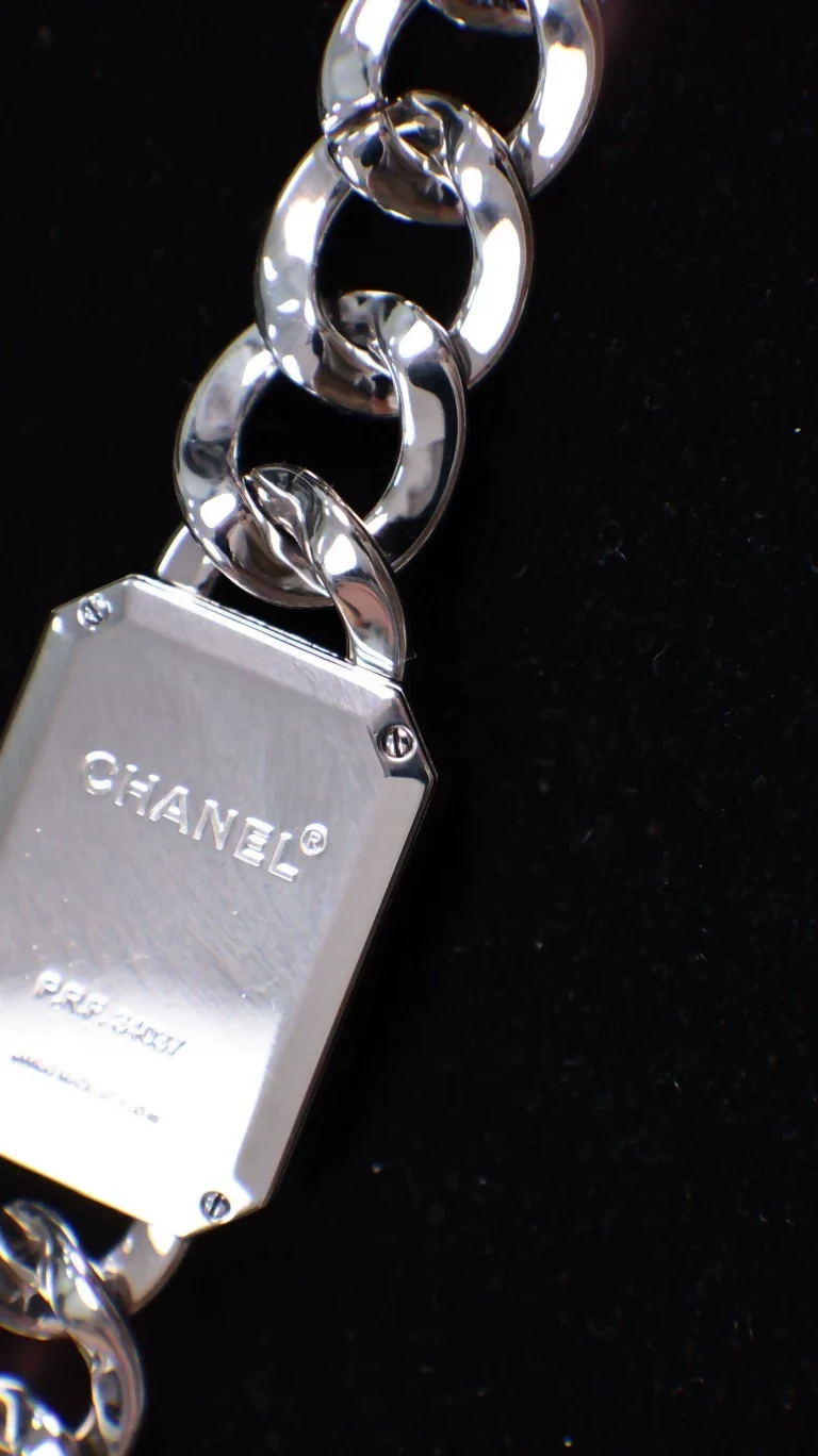 Chanel Premiere H3280 Black Silver Watch - Image 4