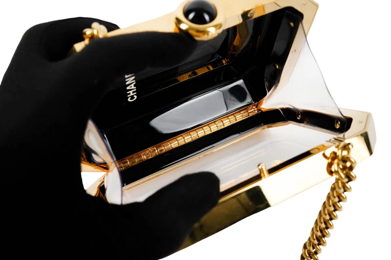 Chanel Premiere Minaudiere Clutch Bag in Plexiglass - Image 2