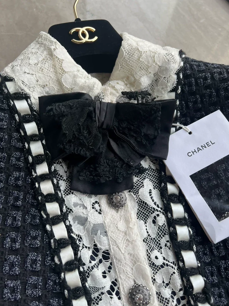 Chanel 16A black & white dress - Image 3